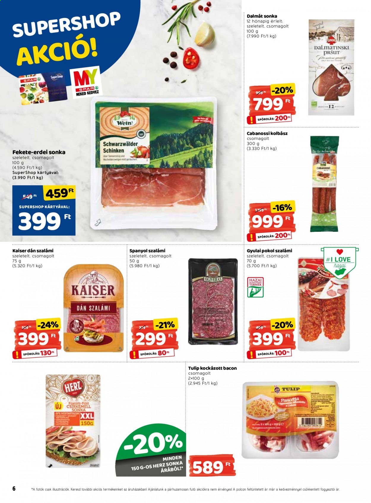 INTERSPAR akciós újságok - 2021.01.28 - 2021.02.03. Oldal 6