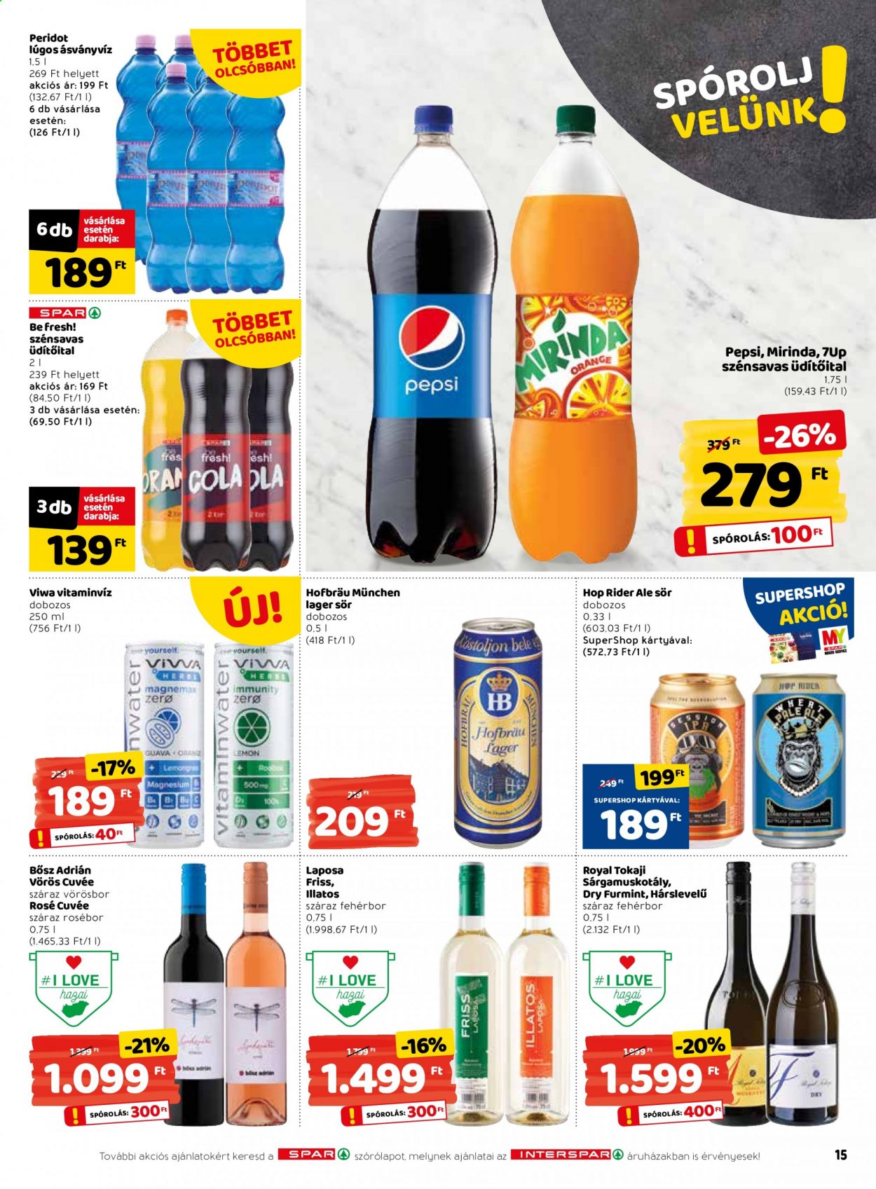 INTERSPAR akciós újságok - 2021.01.28 - 2021.02.03. Oldal 15
