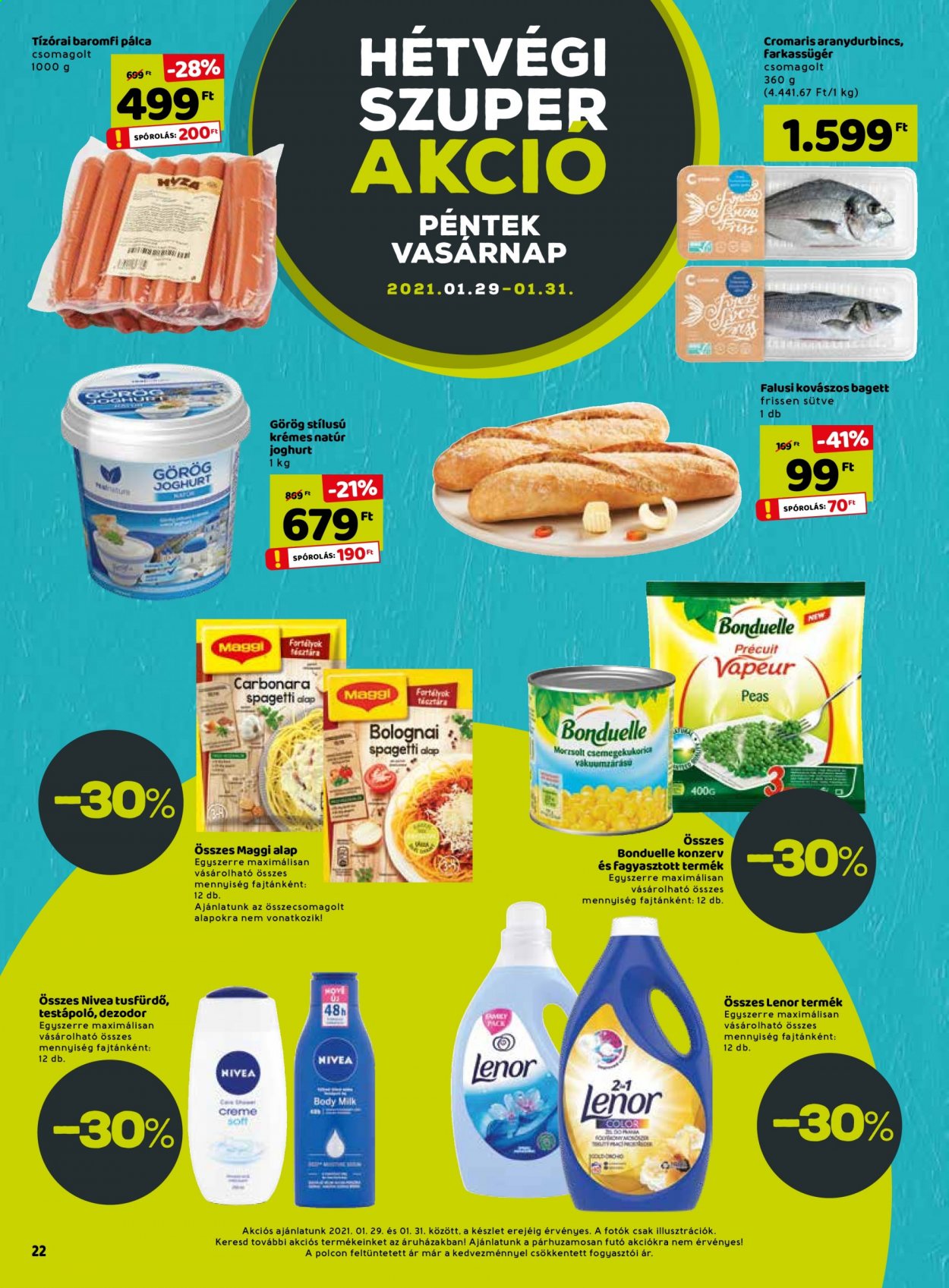 INTERSPAR akciós újságok - 2021.01.28 - 2021.02.03. Oldal 22