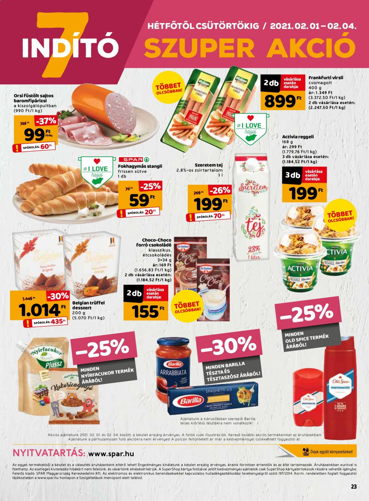 INTERSPAR akciós újságok - 2021.01.28 - 2021.02.03. Oldal 23