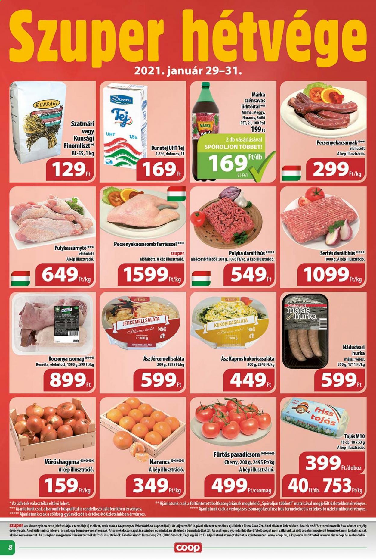 Coop akciós újságok - 2021.01.27 - 2021.02.02. Oldal 8