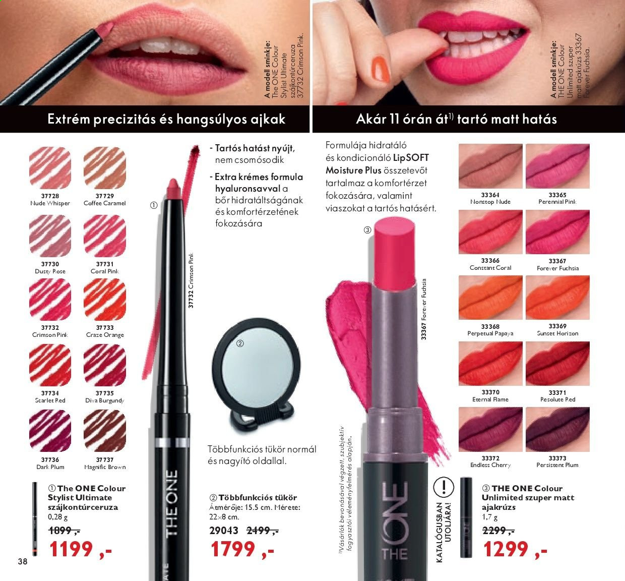 Oriflame akciós újságok - 2021.01.26 - 2021.02.15. Oldal 38