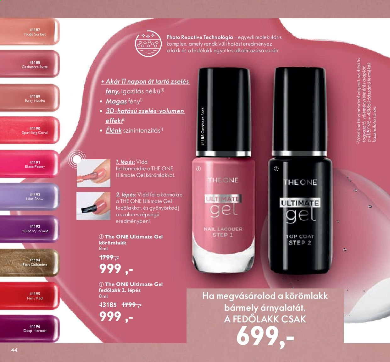 Oriflame akciós újságok - 2021.01.26 - 2021.02.15. Oldal 44