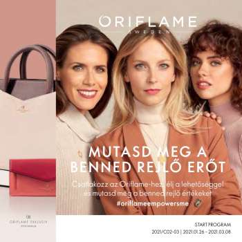 Újság Oriflame.
