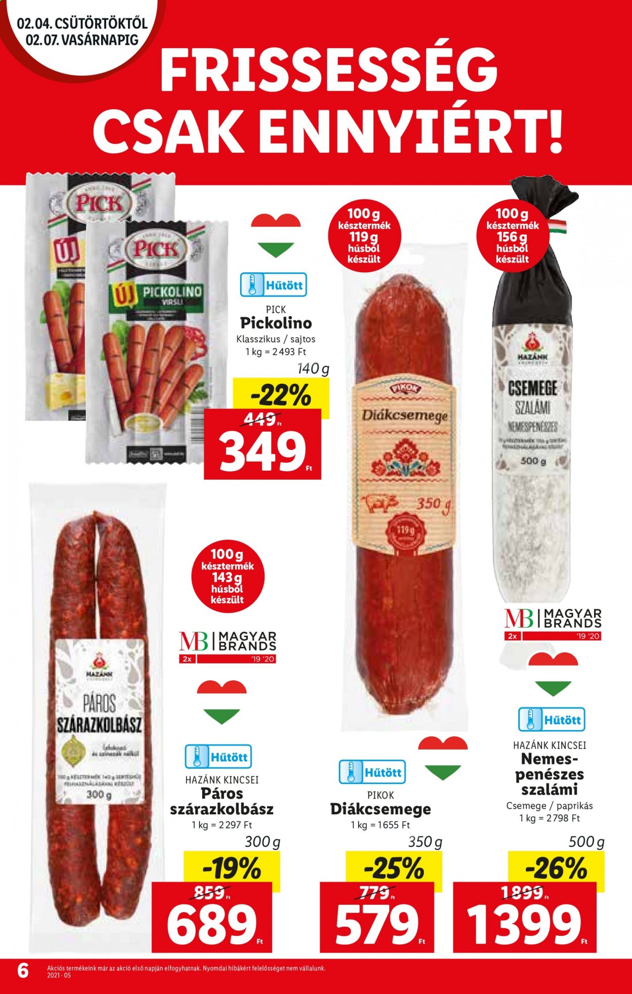 Lidl akciós újságok - 2021.02.04 - 2021.02.10. Oldal 6