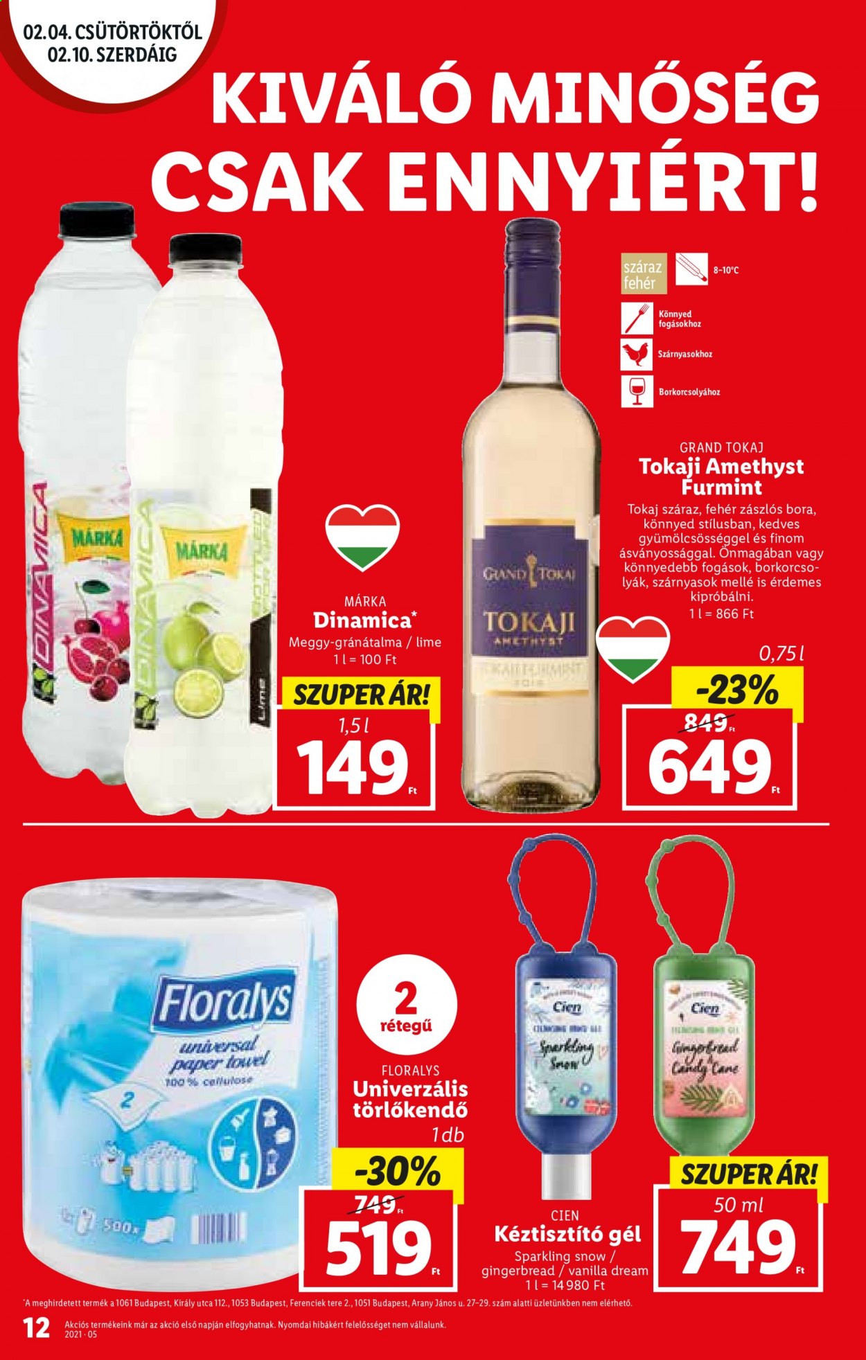 Lidl akciós újságok - 2021.02.04 - 2021.02.10. Oldal 12