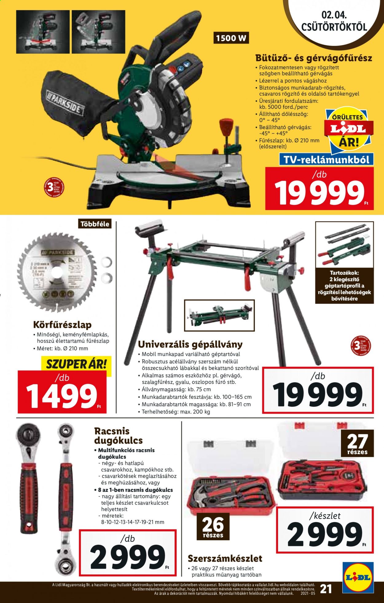 Lidl akciós újságok - 2021.02.04 - 2021.02.10. Oldal 21