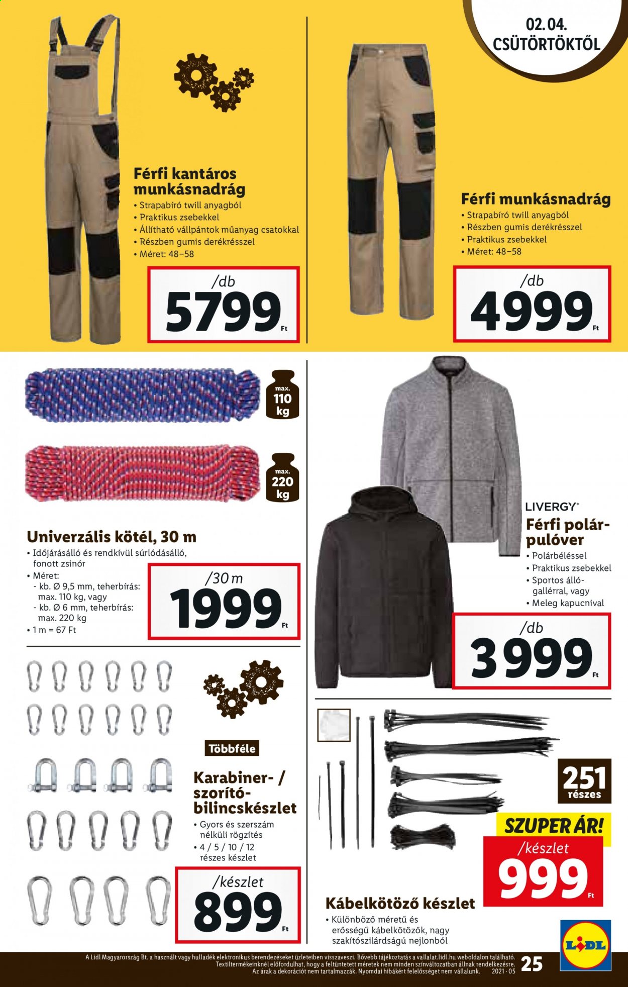 Lidl akciós újságok - 2021.02.04 - 2021.02.10. Oldal 25