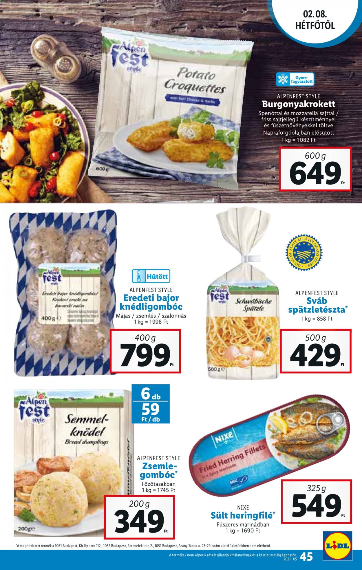 Lidl akciós újságok - 2021.02.04 - 2021.02.10. Oldal 45