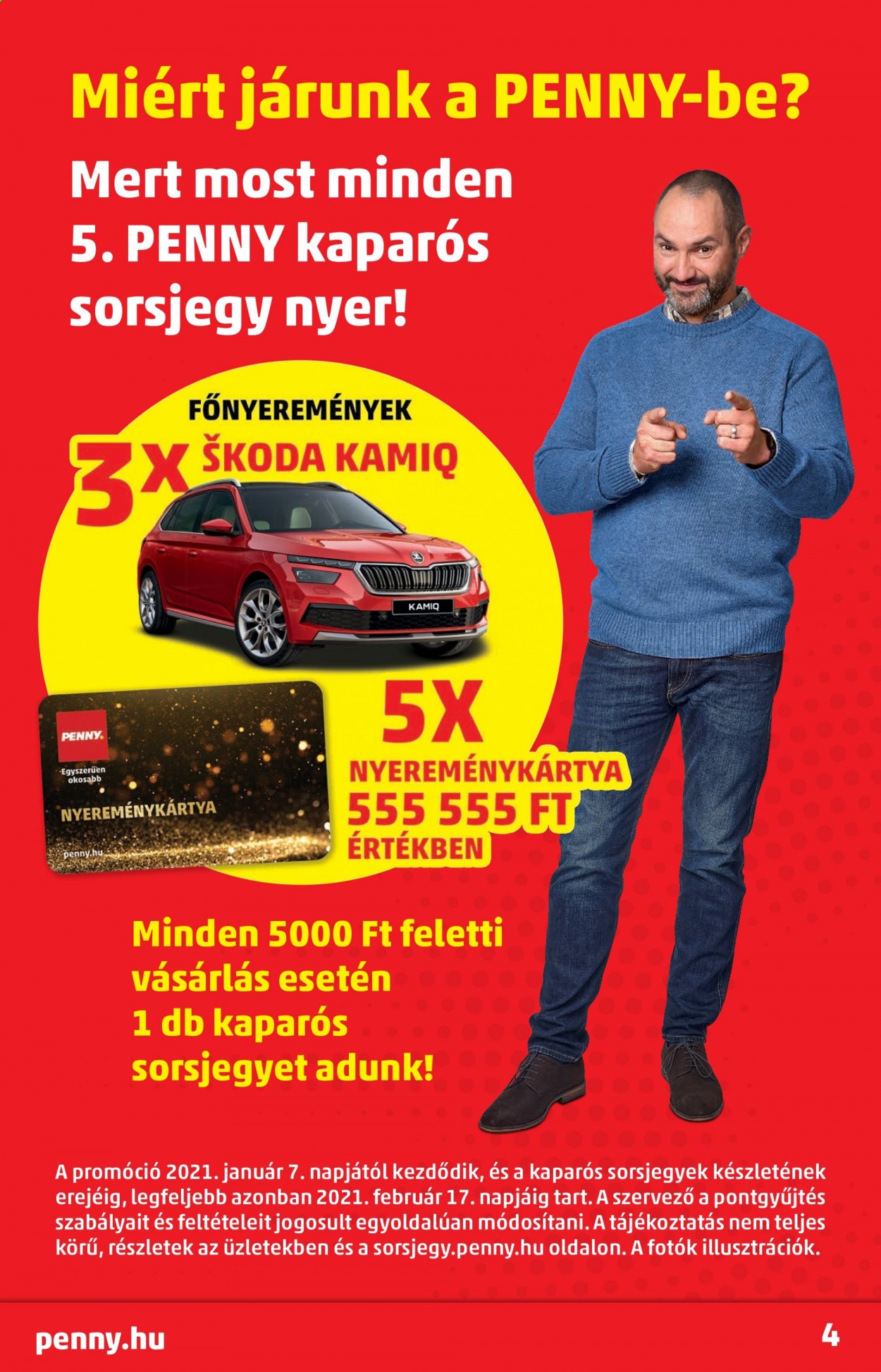 Penny Market akciós újságok - 2021.02.04 - 2021.02.10. Oldal 4