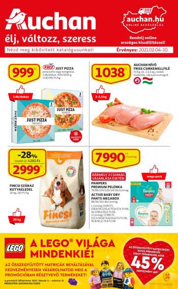 Újság Auchan - 2021.02.04 - 2021.02.10.