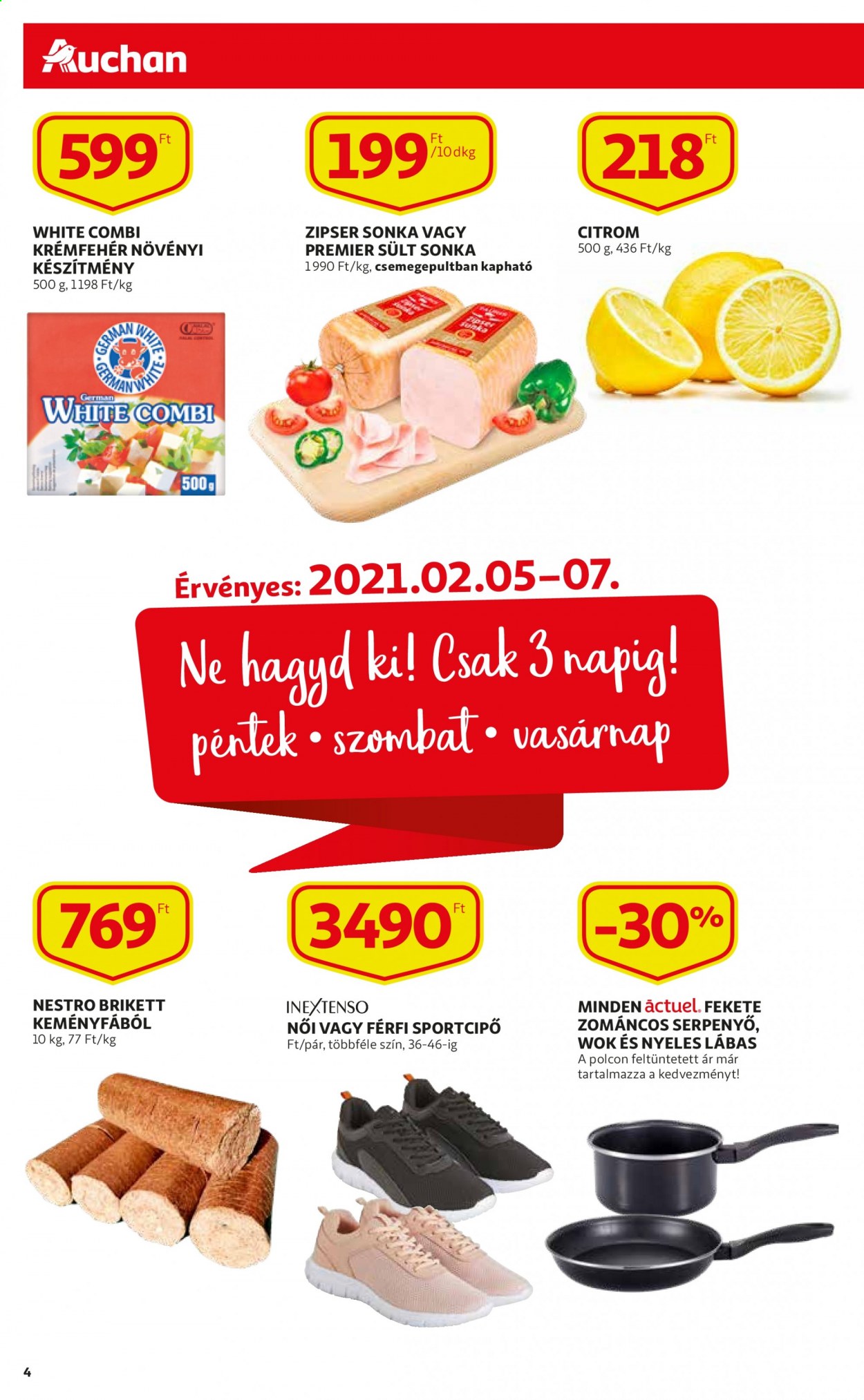 Auchan akciós újságok - 2021.02.04 - 2021.02.10. Oldal 4