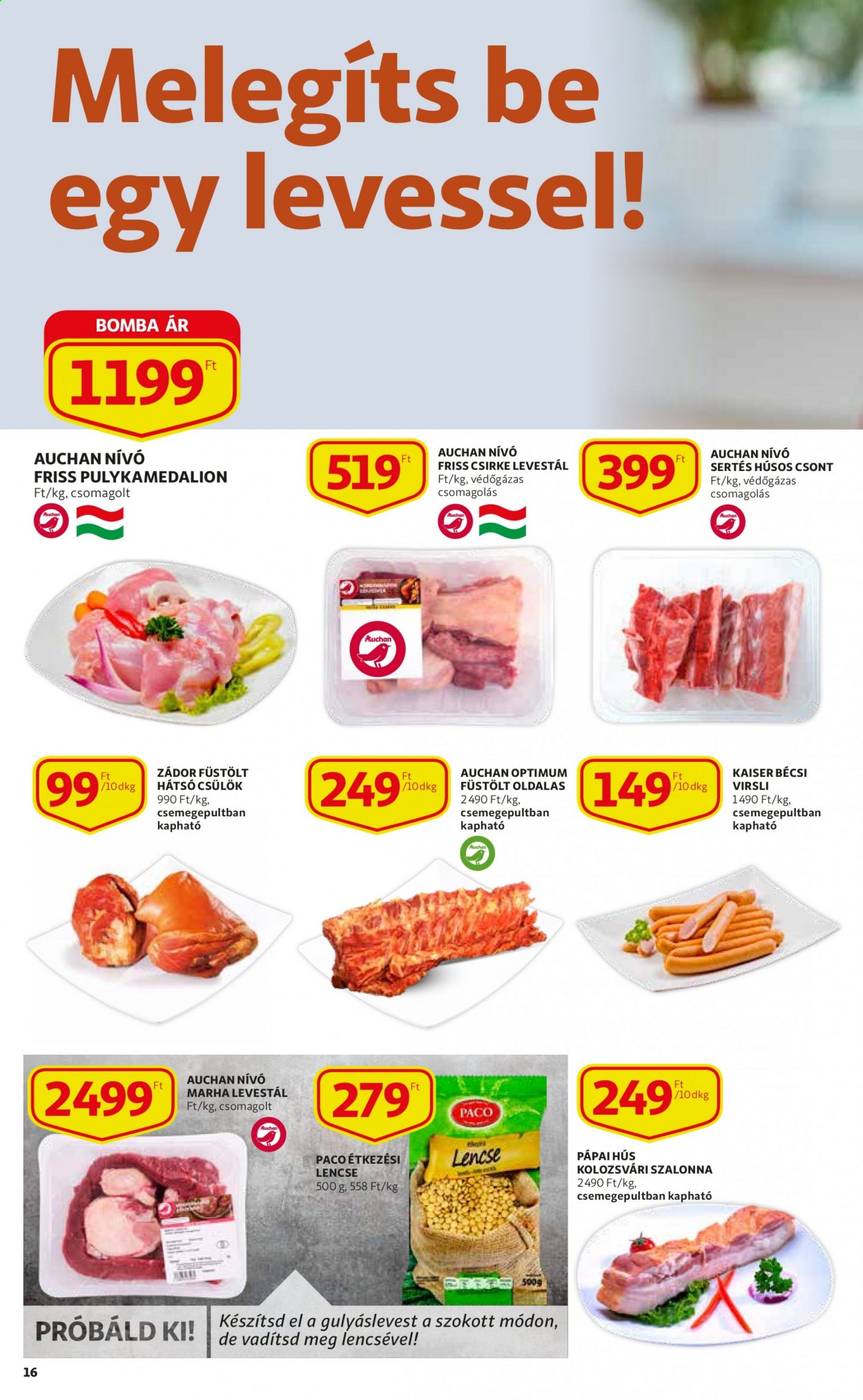 Auchan akciós újságok - 2021.02.04 - 2021.02.10. Oldal 16