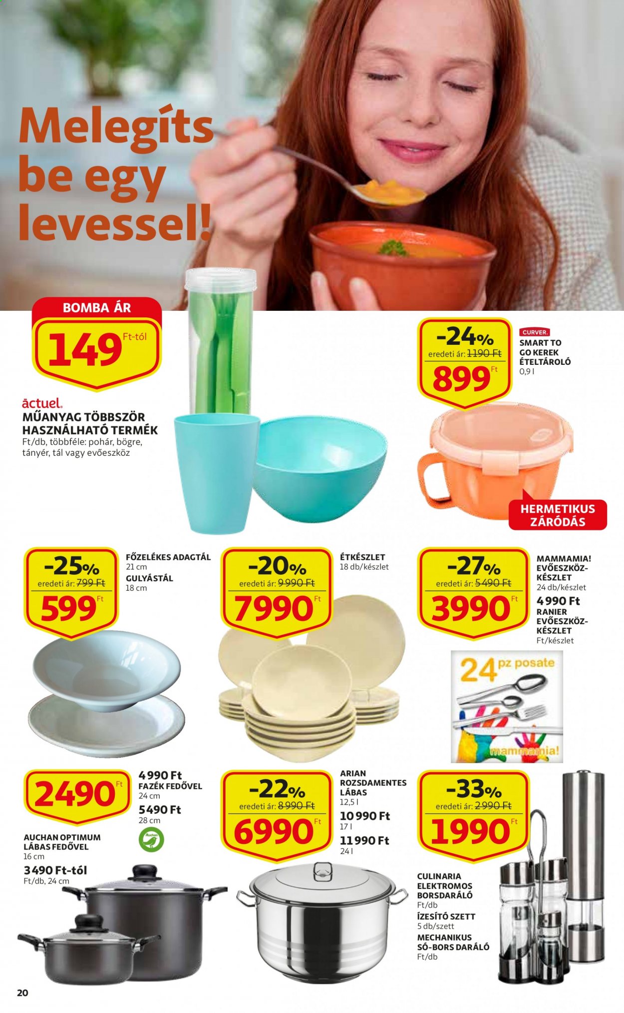 Auchan akciós újságok - 2021.02.04 - 2021.02.10. Oldal 20