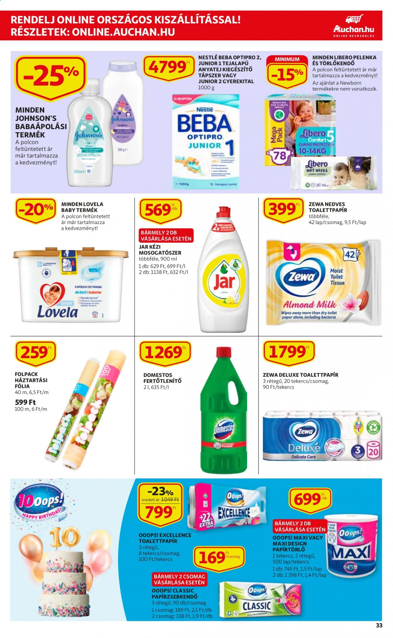 Auchan akciós újságok - 2021.02.04 - 2021.02.10. Oldal 33