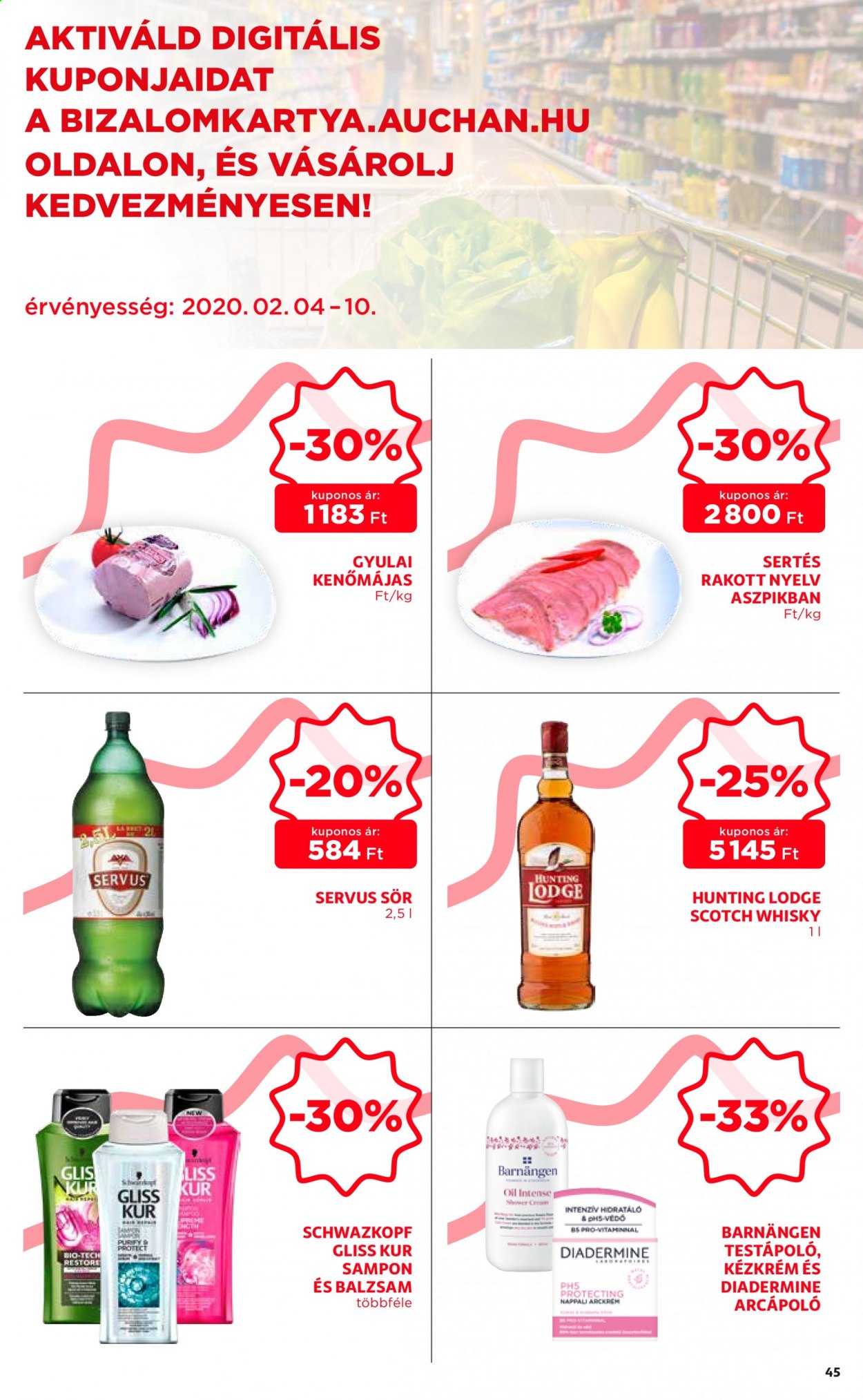 Auchan akciós újságok - 2021.02.04 - 2021.02.10. Oldal 45
