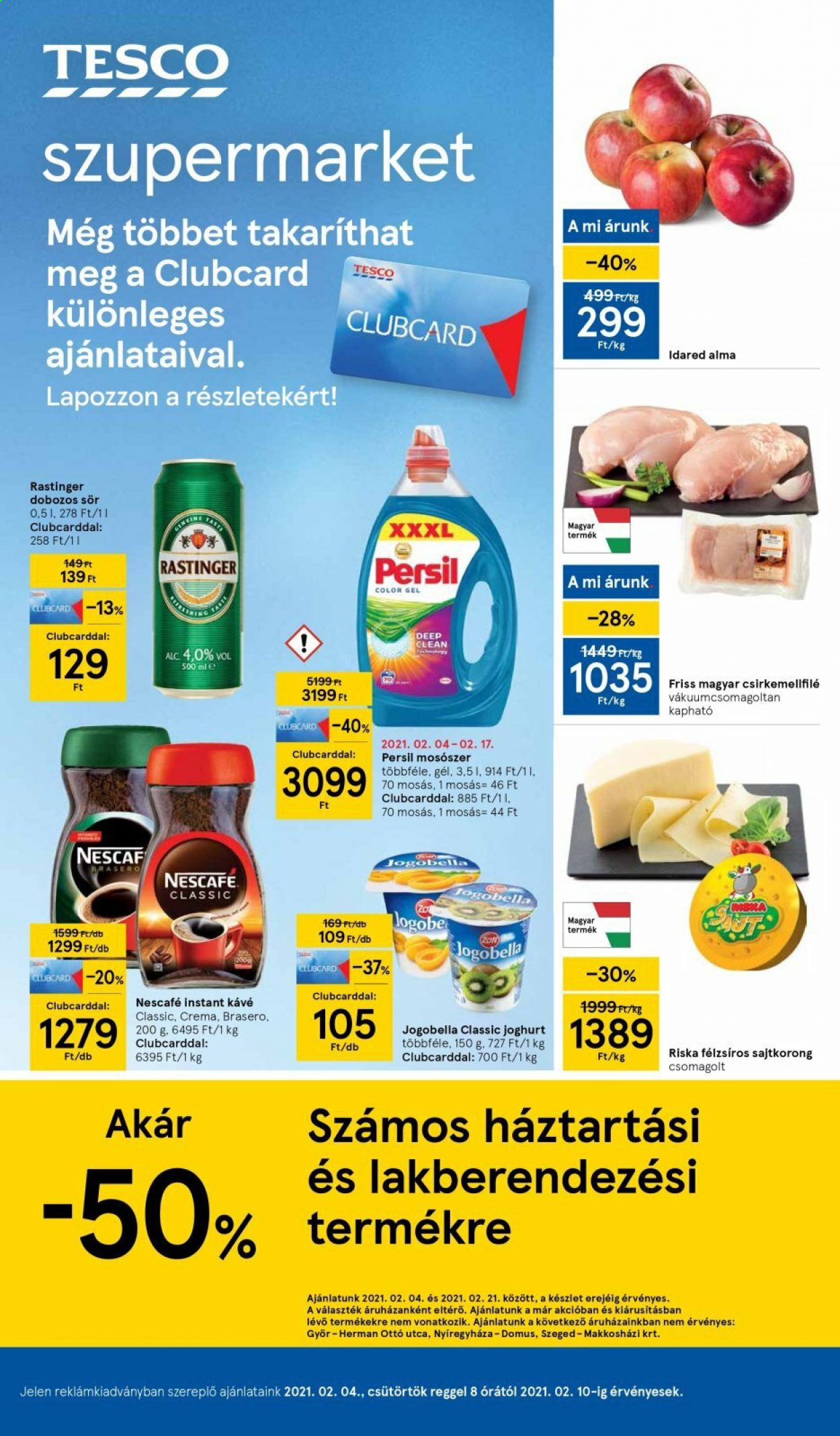 TESCO akciós újságok - 2021.02.04 - 2021.02.10. Oldal 1