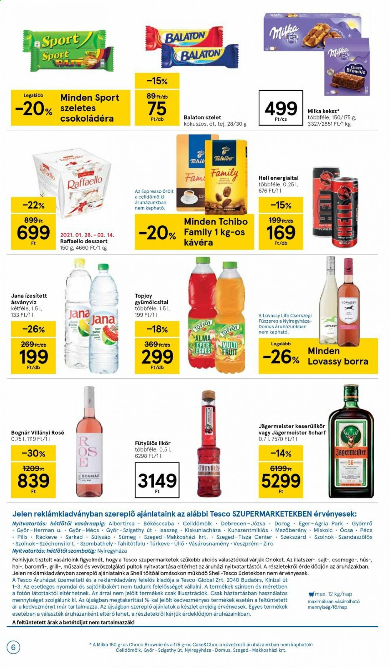 TESCO akciós újságok - 2021.02.04 - 2021.02.10. Oldal 6