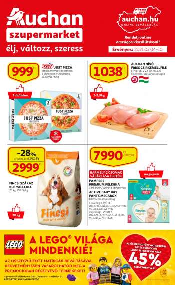 Újság Auchan - 2021.02.04 - 2021.02.10.