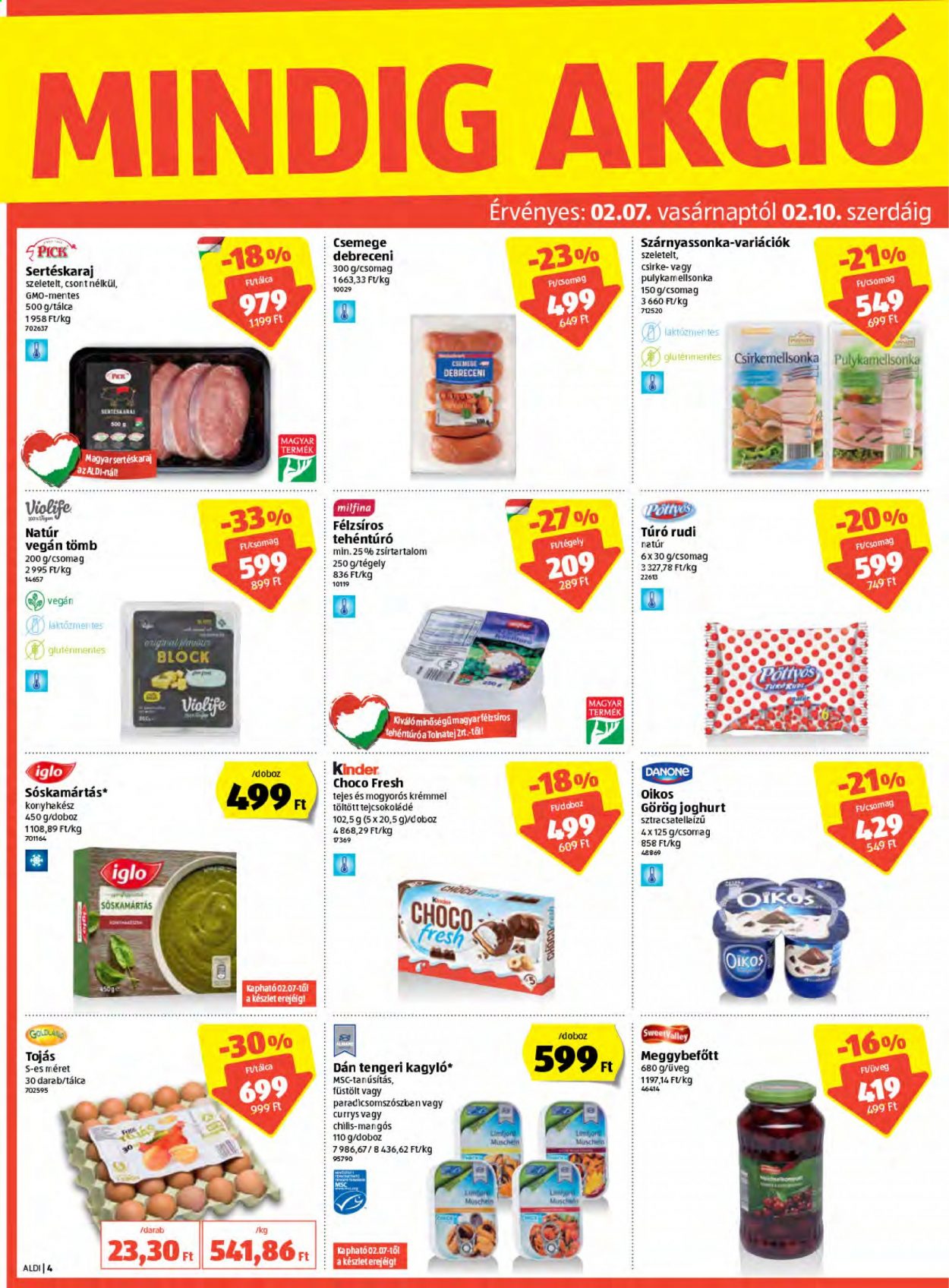 Aldi akciós újságok - 2021.02.04 - 2021.02.10. Oldal 4