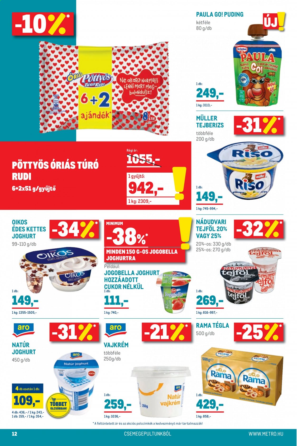 Metro akciós újságok - 2021.02.03 - 2021.02.16. Oldal 12