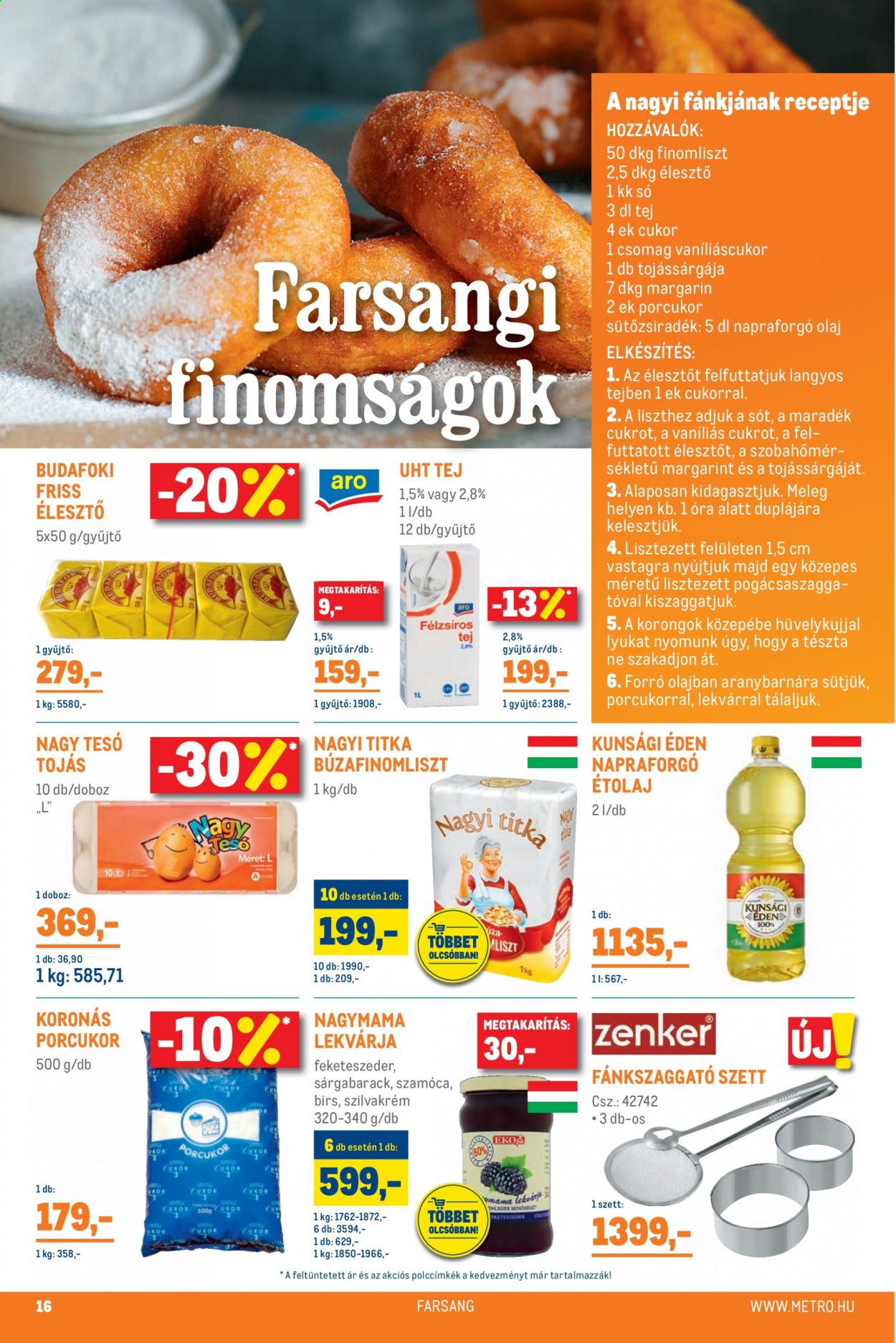 Metro akciós újságok - 2021.02.03 - 2021.02.16. Oldal 16