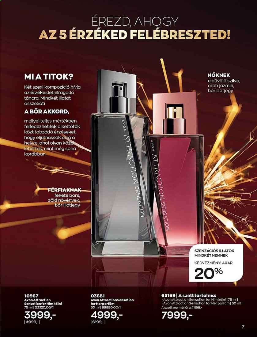 Avon akciós újságok - 2021.02.02 - 2021.03.01. Oldal 7