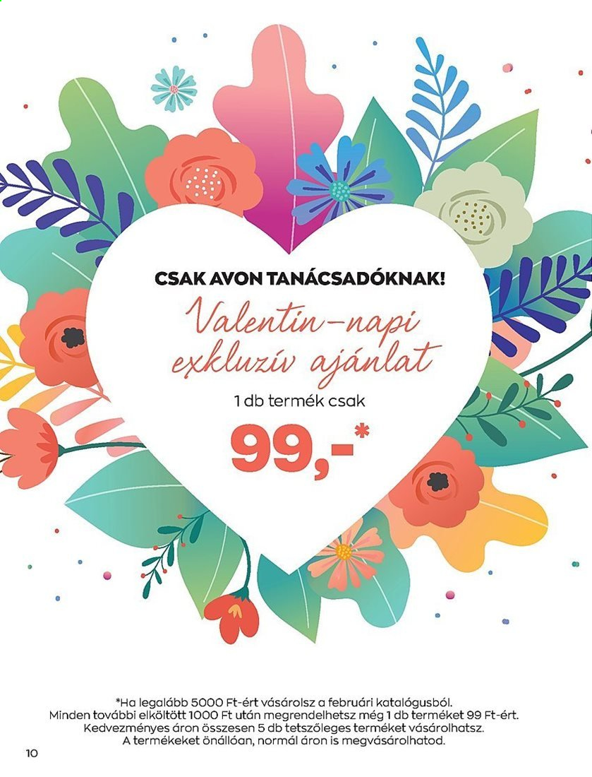 Avon akciós újságok - 2021.02.02 - 2021.03.01. Oldal 10