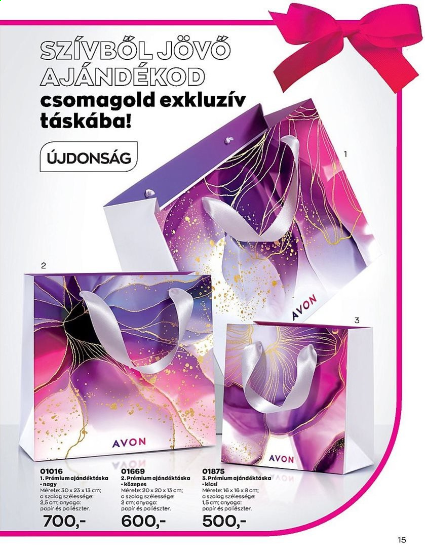 Avon akciós újságok - 2021.02.02 - 2021.03.01. Oldal 15