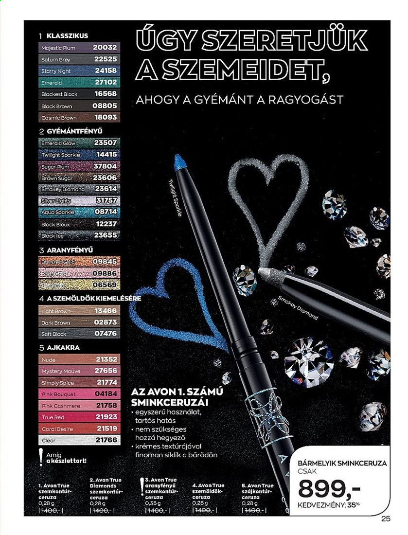 Avon akciós újságok - 2021.02.02 - 2021.03.01. Oldal 25