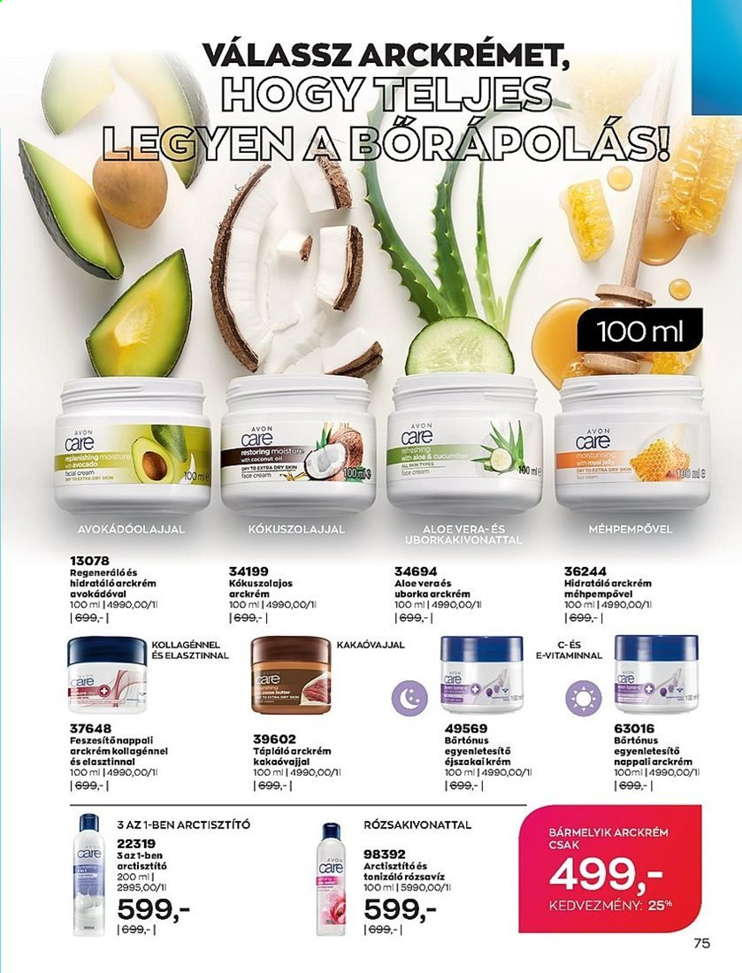 Avon akciós újságok - 2021.02.02 - 2021.03.01. Oldal 75