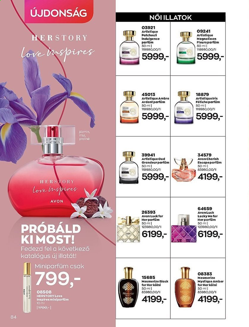 Avon akciós újságok - 2021.02.02 - 2021.03.01. Oldal 84