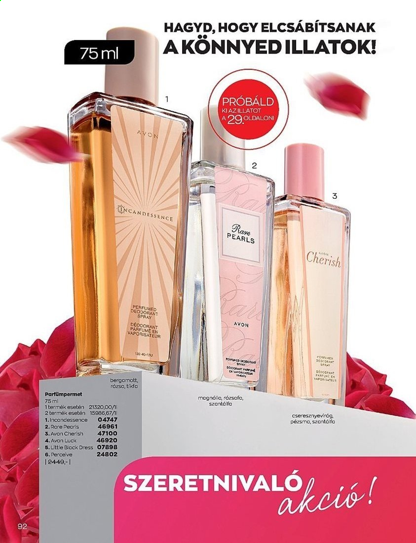Avon akciós újságok - 2021.02.02 - 2021.03.01. Oldal 92