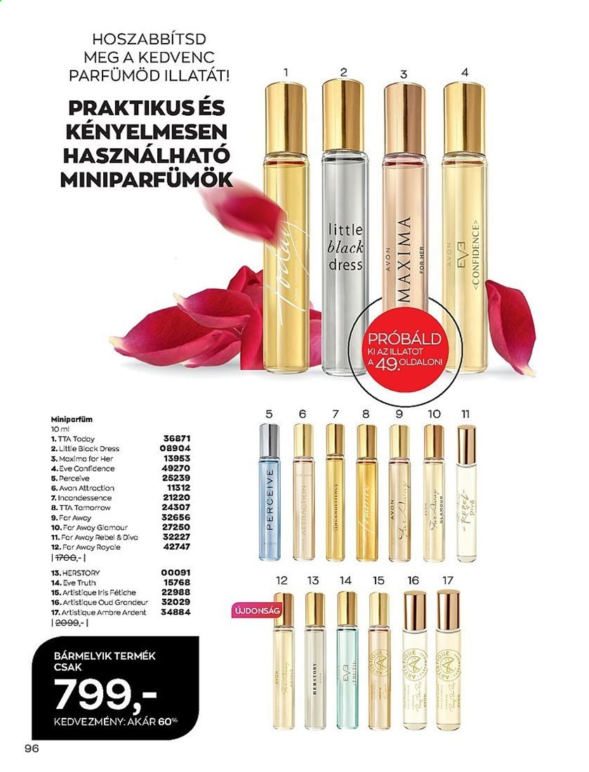 Avon akciós újságok - 2021.02.02 - 2021.03.01. Oldal 96