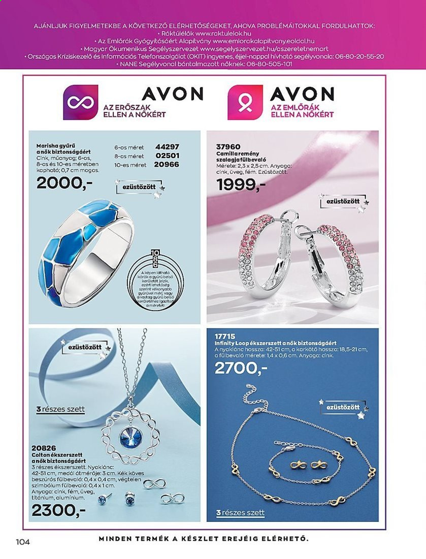 Avon akciós újságok - 2021.02.02 - 2021.03.01. Oldal 104