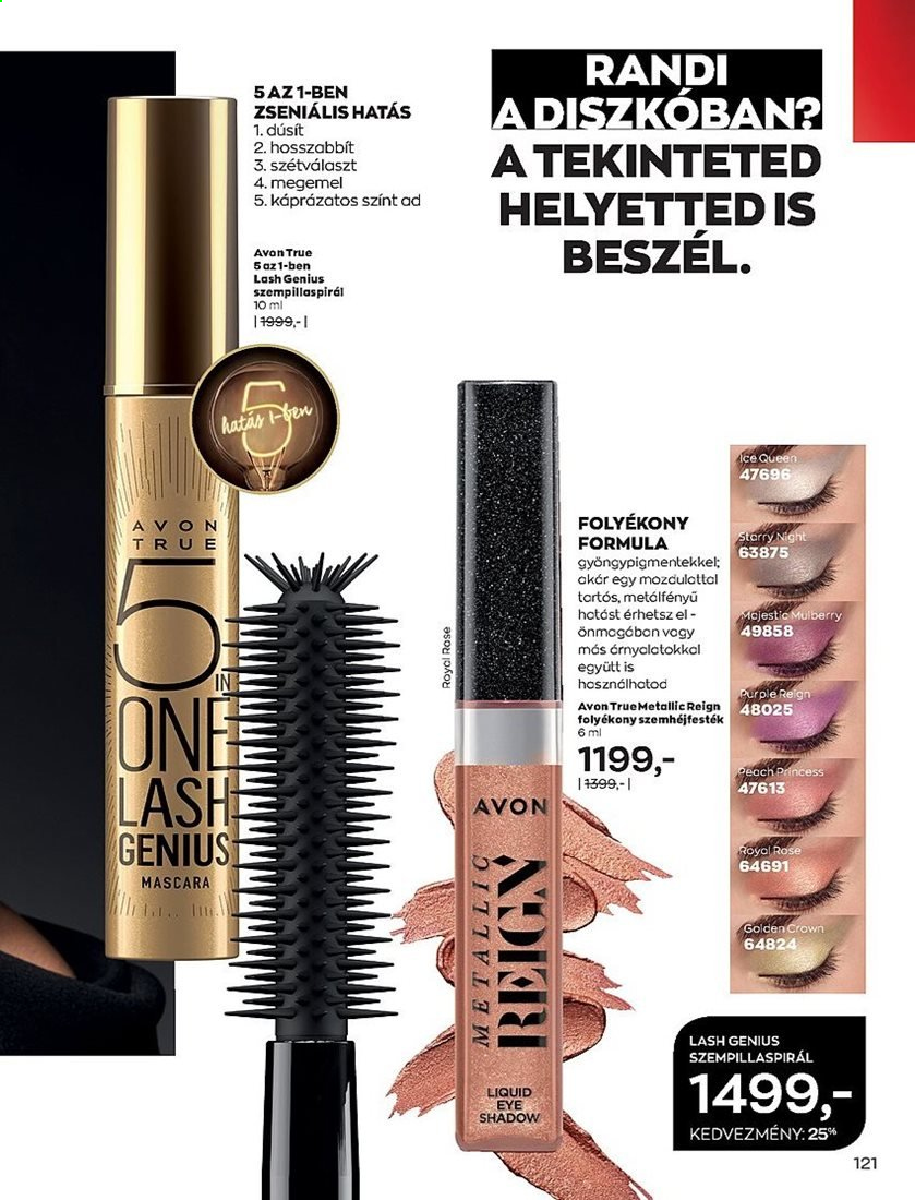 Avon akciós újságok - 2021.02.02 - 2021.03.01. Oldal 121