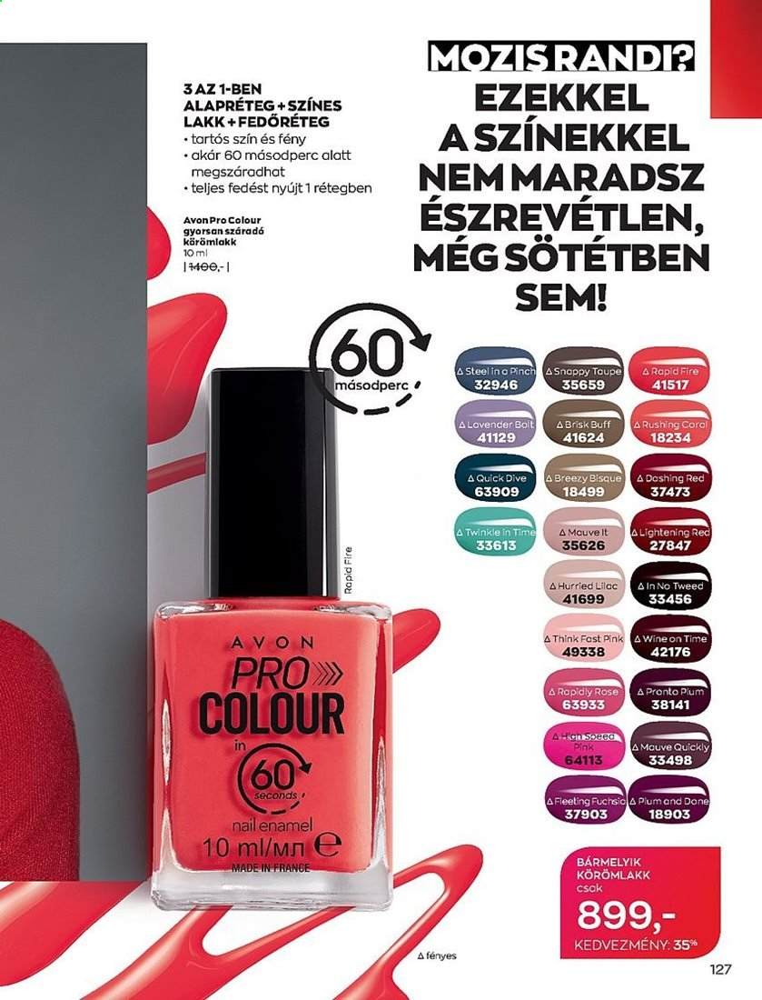 Avon akciós újságok - 2021.02.02 - 2021.03.01. Oldal 127