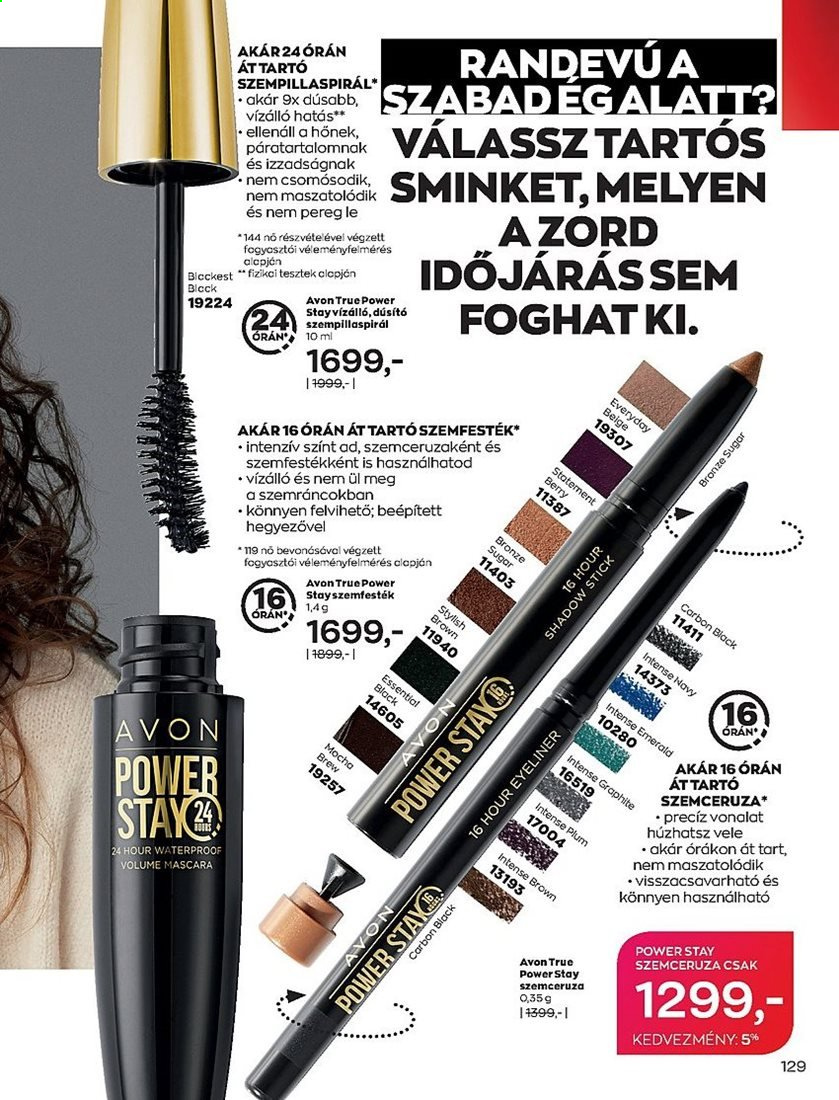 Avon akciós újságok - 2021.02.02 - 2021.03.01. Oldal 129