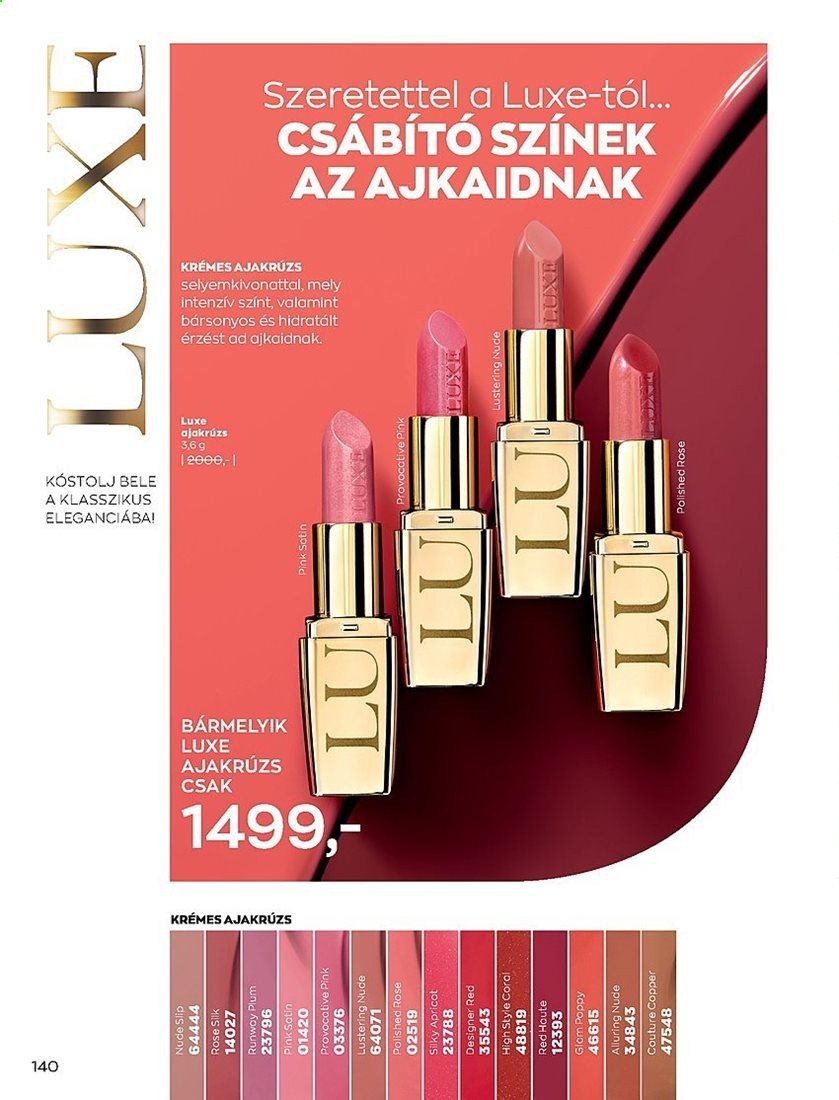 Avon akciós újságok - 2021.02.02 - 2021.03.01. Oldal 140