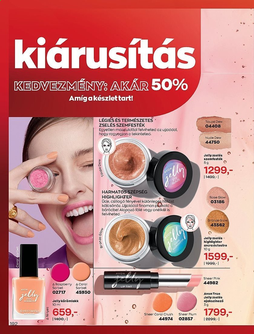 Avon akciós újságok - 2021.02.02 - 2021.03.01. Oldal 192