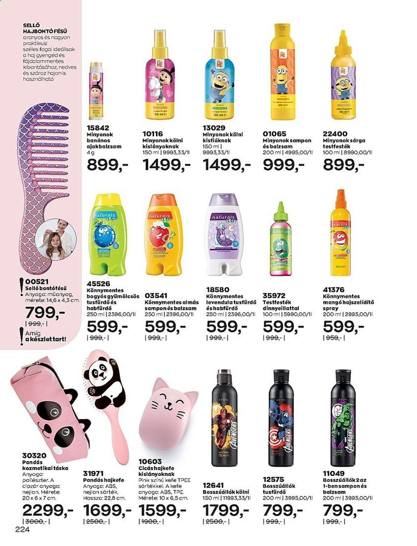 Avon akciós újságok - 2021.02.02 - 2021.03.01. Oldal 224
