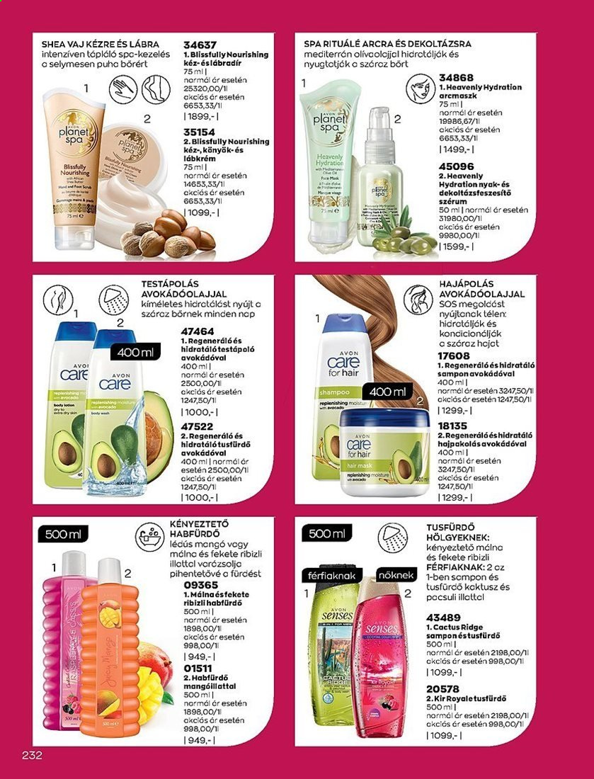 Avon akciós újságok - 2021.02.02 - 2021.03.01. Oldal 232