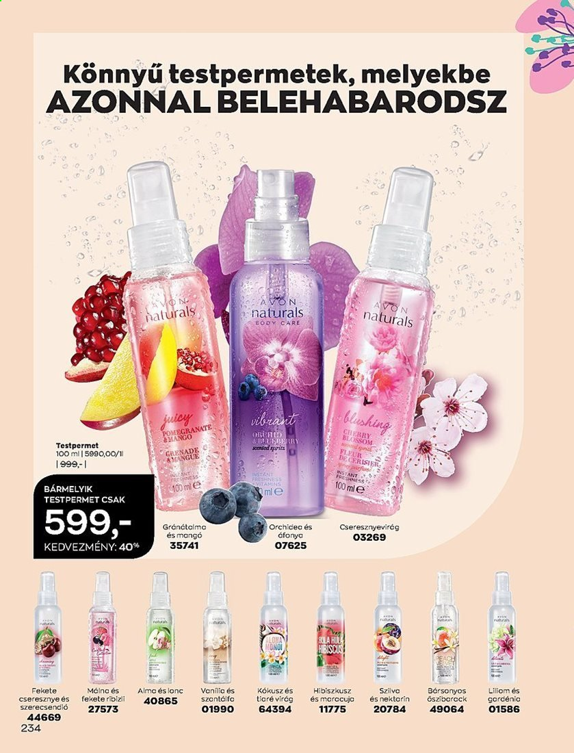 Avon akciós újságok - 2021.02.02 - 2021.03.01. Oldal 234