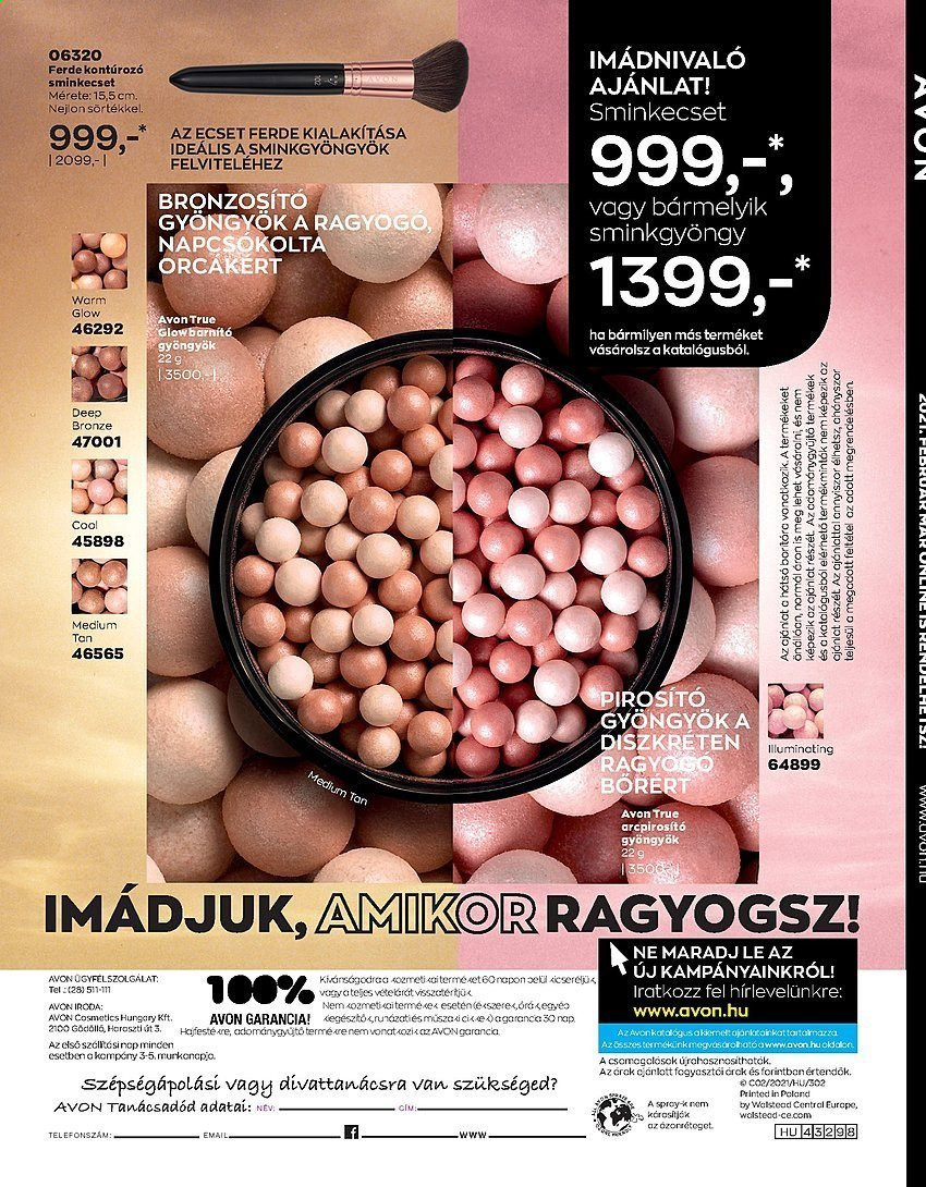 Avon akciós újságok - 2021.02.02 - 2021.03.01. Oldal 242