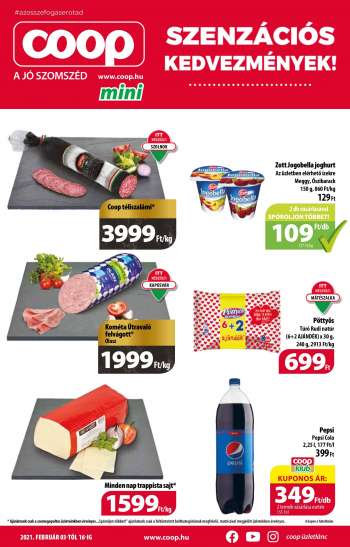 Újság Coop - 2021.02.03 - 2021.02.16.