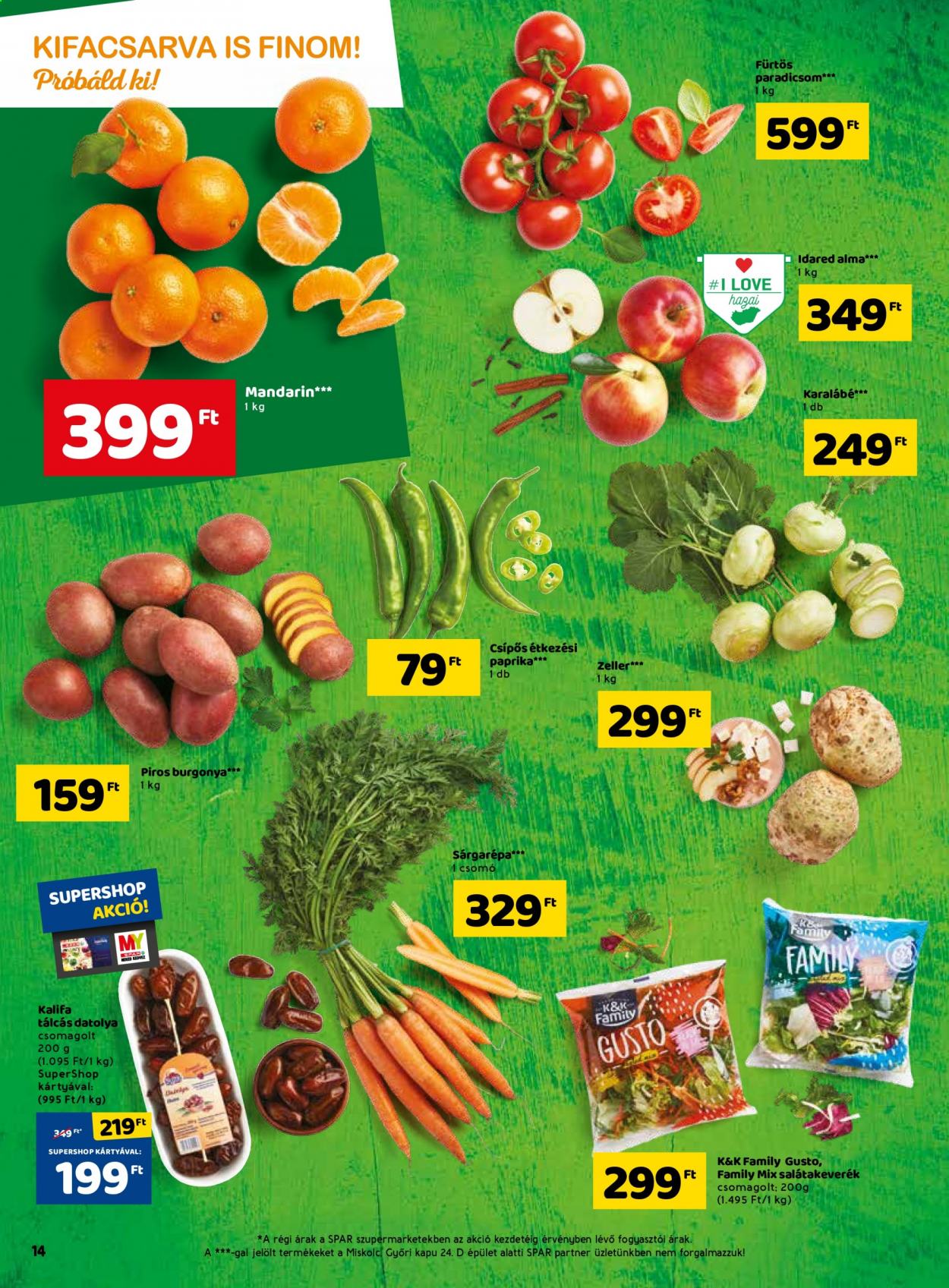SPAR akciós újságok - 2021.02.04 - 2021.02.10. Oldal 14