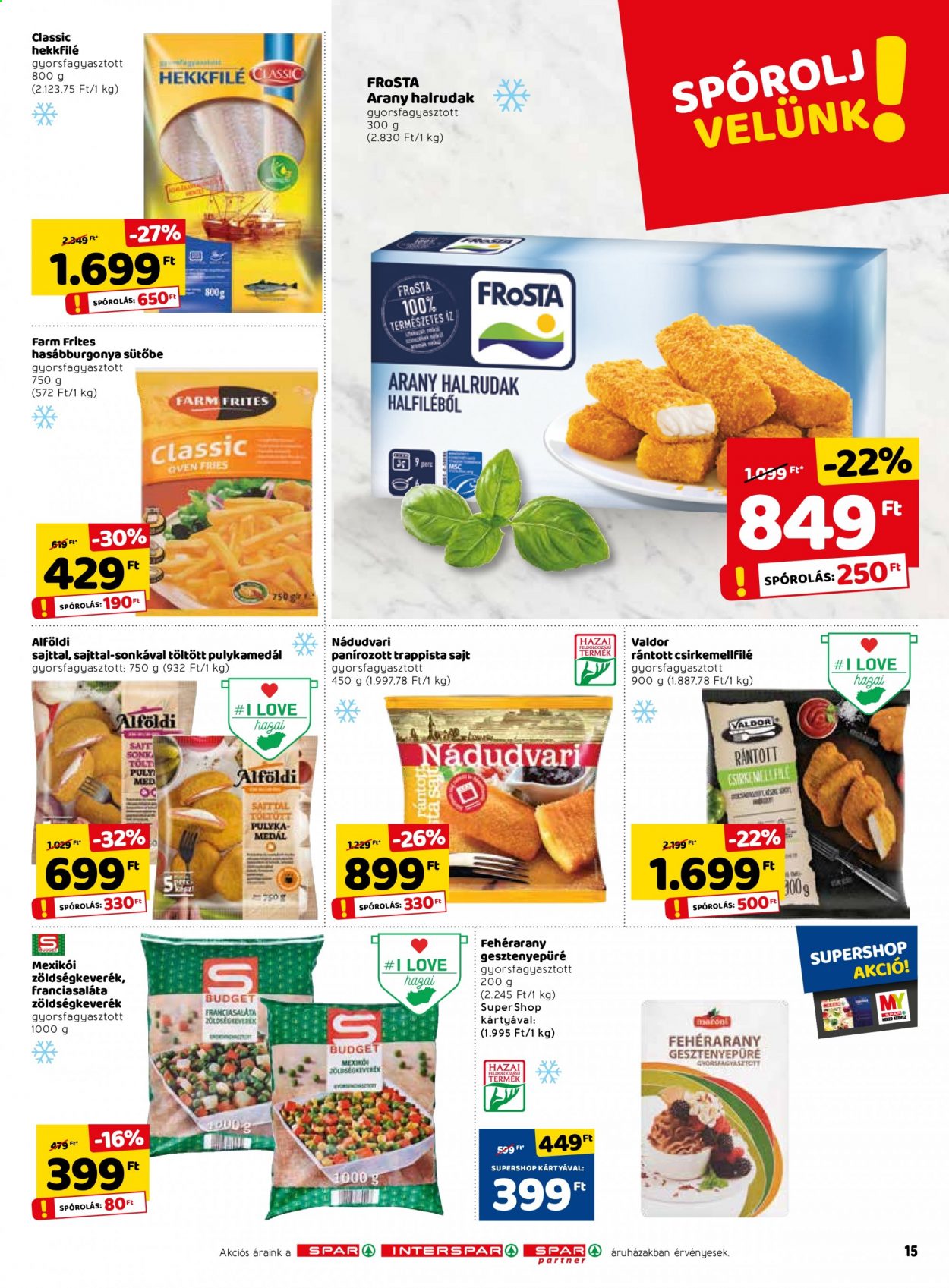 SPAR akciós újságok - 2021.02.04 - 2021.02.10. Oldal 15