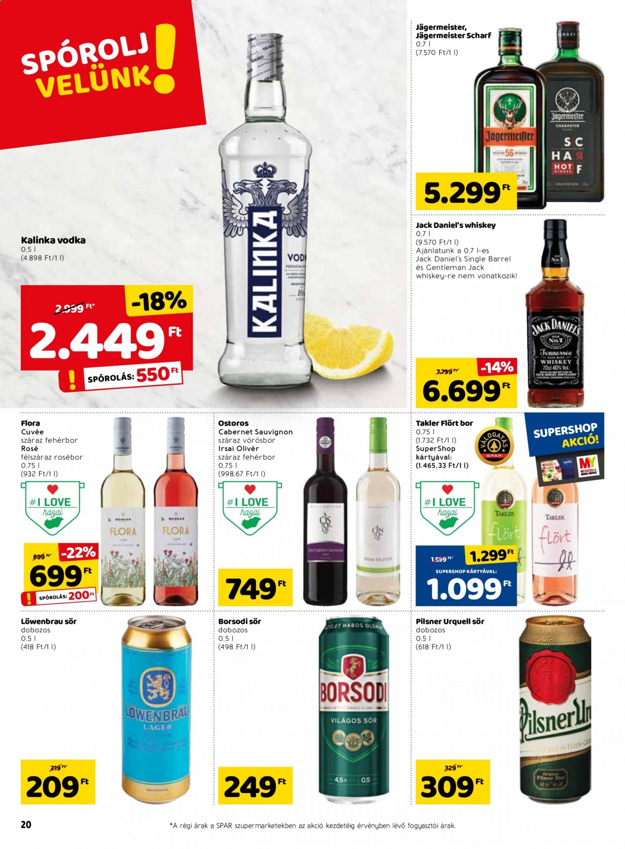 SPAR akciós újságok - 2021.02.04 - 2021.02.10. Oldal 20