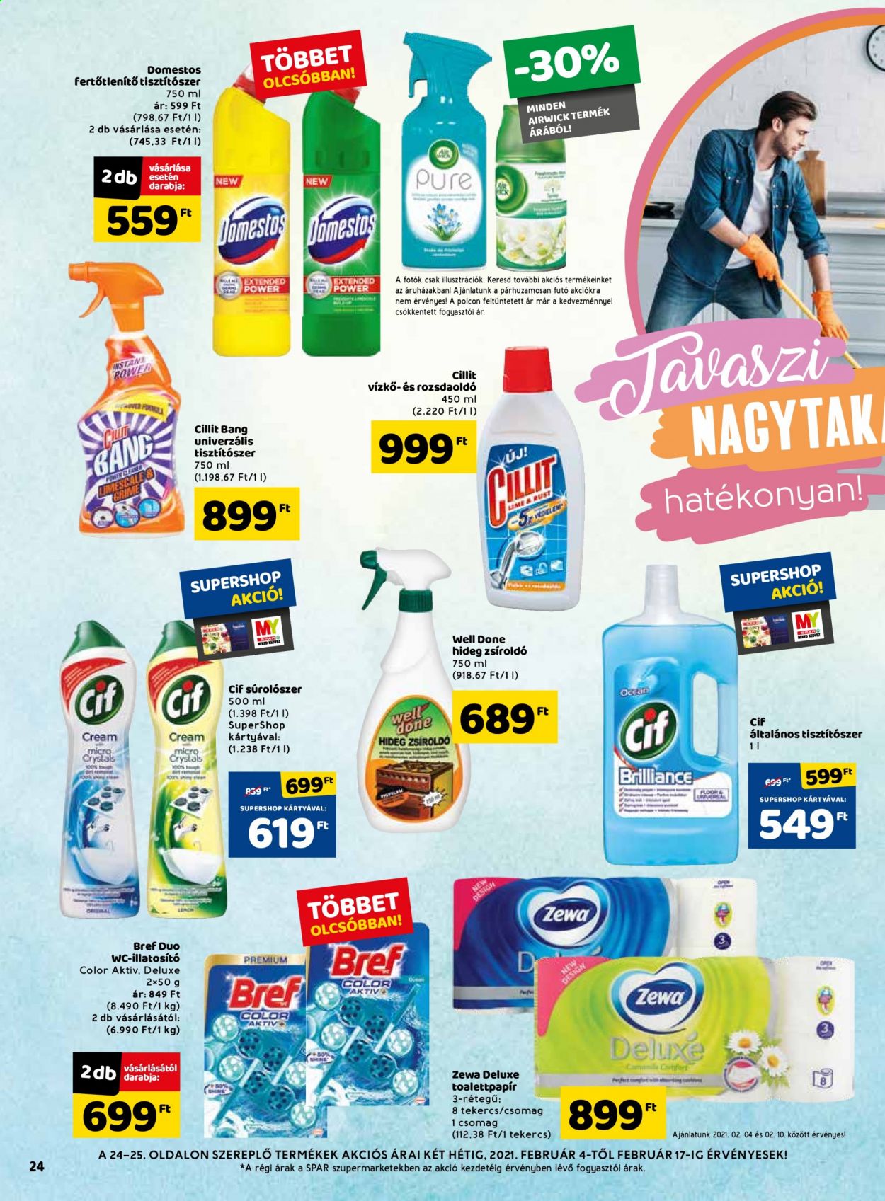 SPAR akciós újságok - 2021.02.04 - 2021.02.10. Oldal 24