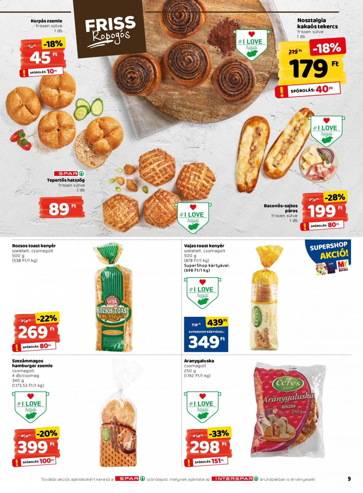 INTERSPAR akciós újságok - 2021.02.04 - 2021.02.10. Oldal 9